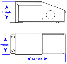 LED Lighting Magnetic Transformer Dimensions